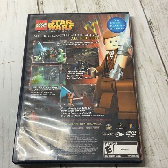 PlayStation 2 PS2 Lego Star Wars 2 and Star Wars the Greatest Hits Video Games - Picture 6 of 8